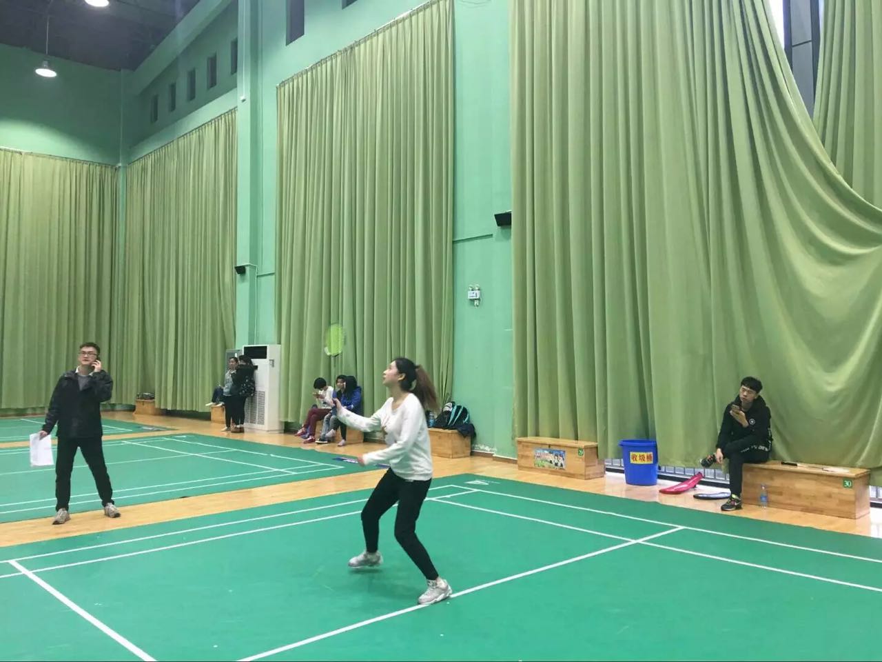 选手积极参与比赛